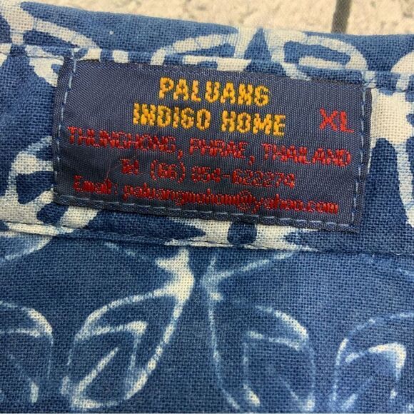 PALUANG Indigo Home short sleeve shirt - Picture 4 of 4